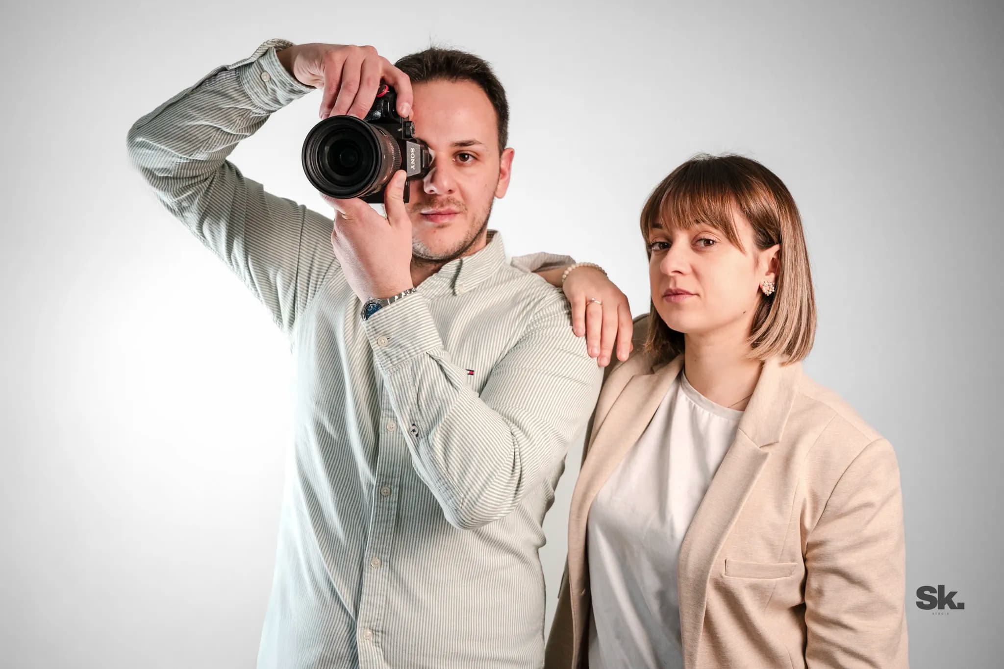 Il team di Sockey Studio - Sonia Carella e Roberto - Esperti in comunicazione strategica